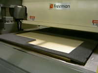 Steel rule die foam cutting press 