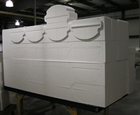 Modeling foam architectural foam packaging